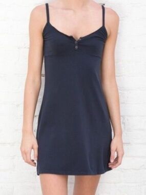 Brandy Melville | Dresses | Brandy Melville Striped Blue And White Womens  Mini Dress | Poshmark